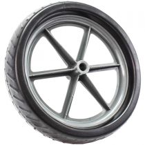 Wheeleez™ גלגל EVA מוקצף ("10) 25.4 ס"מ - לציר 1/2″ מ"מ 