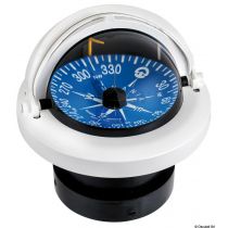 מצפן רביירה '4 RIVIERA compass 4" w/cover white blue/white blue topview