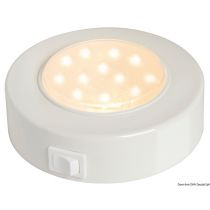 מנורת ספוטלייט לד+מתגBATISYSTEM SUN SPOTLIGHT WITH ABS 10 LEDS