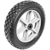 Wheeleez™  גלגל מוקצף 38 ס"מ Tuff-Tire - עם סט תותבים לציר "1/2 [13ממ] - "5/8 [16ממ] - "3/4 [20ממ] - "1 [25ממ] - קצף מלא