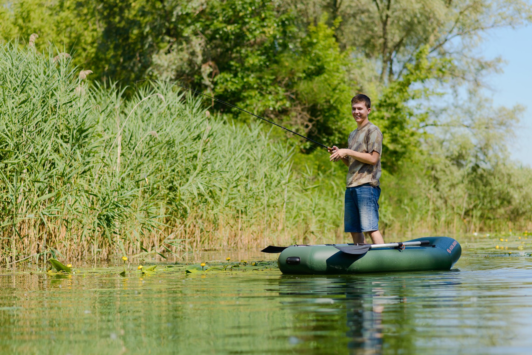יציבות מפתיעה עם סירות הגומי של קוליברי