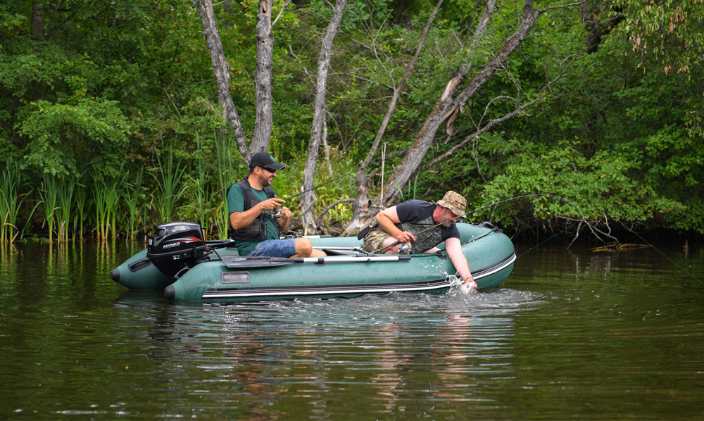 סירות גומי עם מנוע HIDEA - לא חייבים לשלם יותר על מנוע איכותי